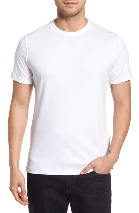 white t shirt nordstrom|solid white t shirt.